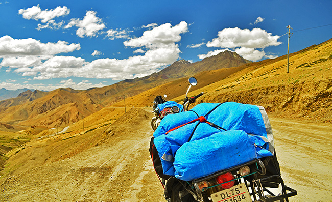 Ladakh Motorcycle Trip - Royal Enfield Photu La