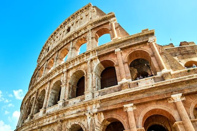 Colosseum Exterior in Rome