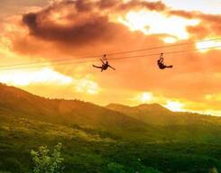 Ziplining in Dhanaulti