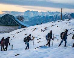 Himachal Snow Activities & Igloo Making