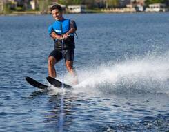 Water Skiing At Cherai Beach Kerala