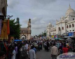 Heart of Hyderabad Walk - Chowmahalla Palace to Madina Chowk