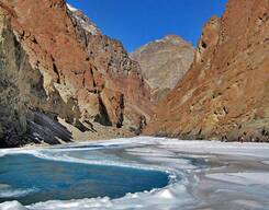 Zanskar Chadar Trek,  Zanskar Canyon