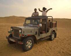 Jeep Safari at Jaisalmer
