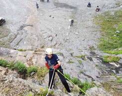 Rock Climbing And Rapelling In Coorg