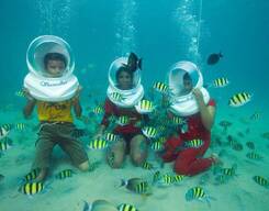 Underwater Sea Walk at Elephanta Beach