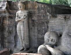 SIGIRIYA ROCK FORTRESS AND POLONNARUWA