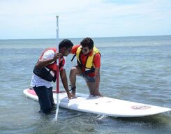 Stand-Up-Boarding In Rameswaram