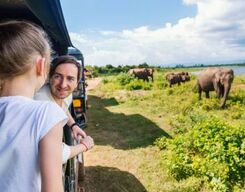 Udawalawe Safari and Elephant Transit Home Tour