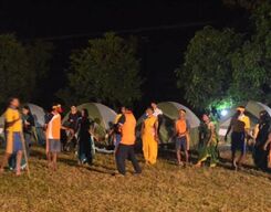 Camping At Wada