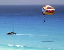 Parasailing At North Bay Island