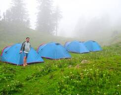 Overnight Camping by the Lake at Tirthan Valley