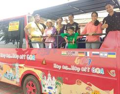 Goa Sightseeing in Hop on Hop Off Bus