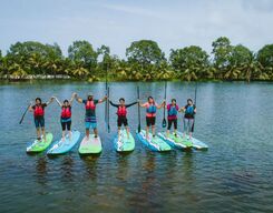 Stand-Up Paddle Board in Kumarakom