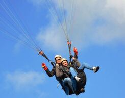 Paragliding at Dobhi