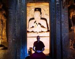 Ajanta Ellora Caves 2 Day Tour via Aurangabad from Pune