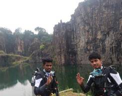 Scuba Diving at an Abandoned Quarry Pit