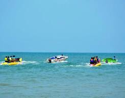 Banana Boat Ride at Calangute Beach, Goa