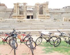 Hampi Bicycle Tour and Camping Trip from Bangalore