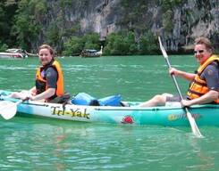 Ao Thalane Kayaking Full Day Tour from Krabi