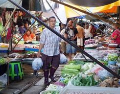 Damnoen Floating Market and Maeklong Railway Market Tour