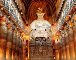 3-Day Ajanta & Ellora Caves Sightseeing Tour from Mumbai via Aurangabad