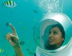 Underwater Sea Walk in North Bay, Andaman Islands