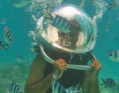 Underwater Sea Walk at Elephant Beach, Havelock