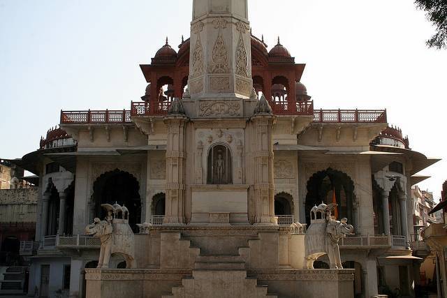 Glass Jain temple