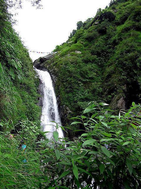 Bhagsu Waterfall & Temple