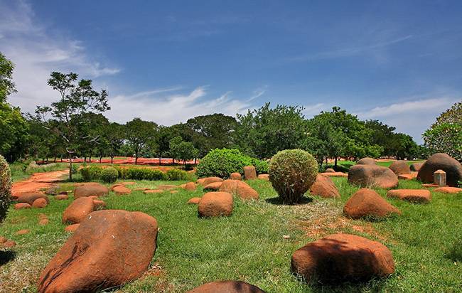 Auroville: Things to Know About the Spiritual Retreat - Auroville's central Park