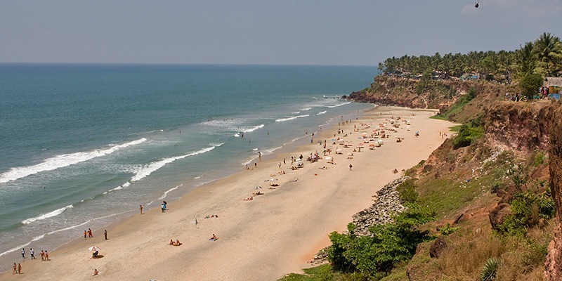Places for Beach Vacation in India - Varkala, Kerala